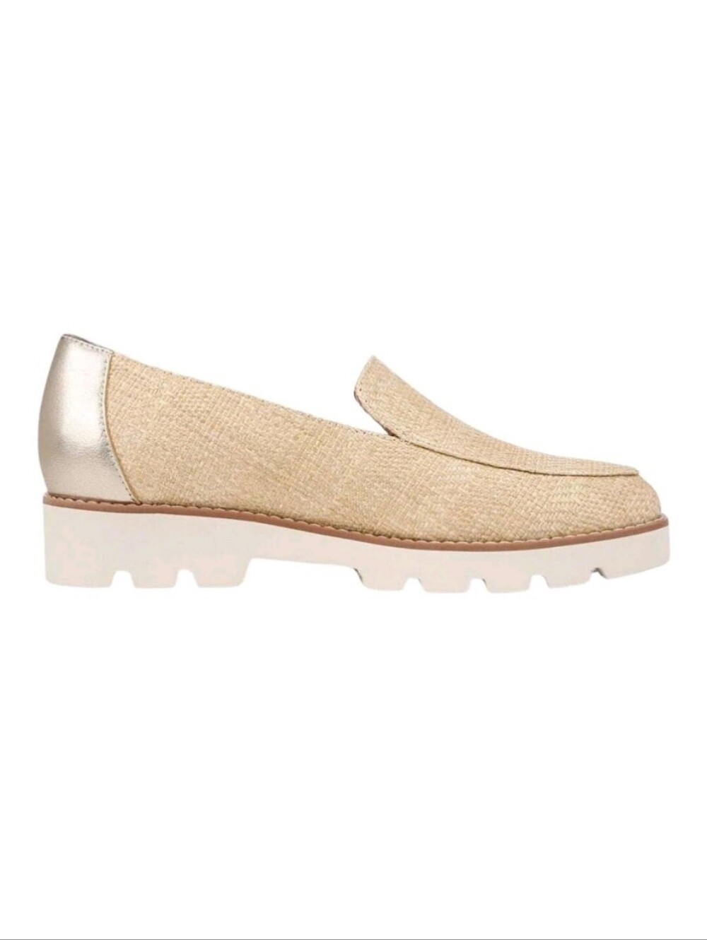 Vionic Women’s Kensley Raffia Slip-On Loafers | Comfortable Stylish Casual Shoes - Picture 4 of 8